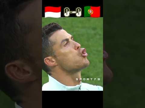 Indonesia VS Portugal🔥 Imajinary Friendly Match #shorts#ronaldo#football