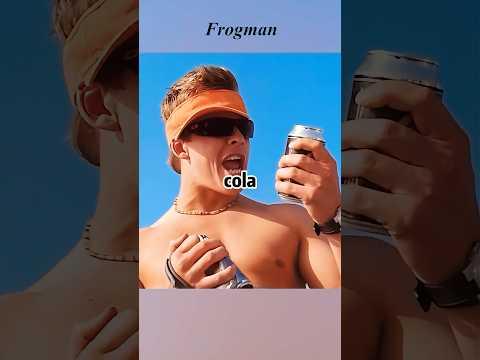 The man opened his ankle shackles at the bottom of the sea. #futurelink #adventure