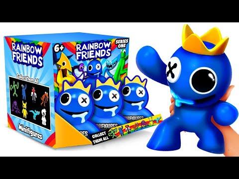 ¡La CAJA MISTERIOSA de Rainbow Friends más GRANDE! 🎁🌈 Nuevos minifiguras de Blue, CYAN, Green
