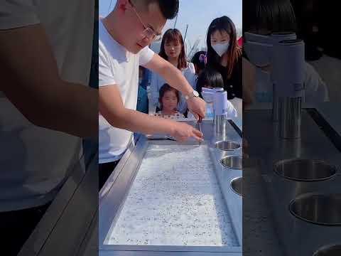 🥰 Satisfying with street food 🥳 #streetfood #satisfying #satisfyingvideo