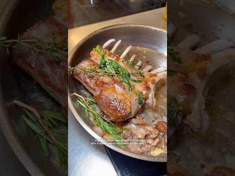 Новогоднее каре ягненка от шеф-повара ресторана Onest Мирко Дзаго 🇮🇹 Декантер BORK