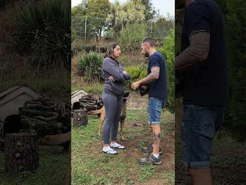 Fuy atraparla pero el me atrapó a mí! #dog #k9 #dogtraining #doglover #parati #k9units #viral