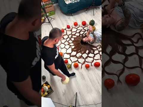 #włosy #pielęgnacjawłosów #kulisy #backstage #hair #hairstyle #hairart #pumpkin #hairtutorial