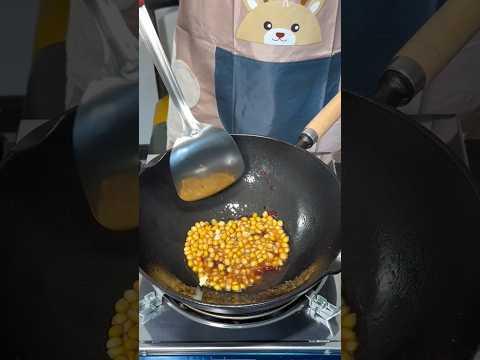 The Secret to Fluffy popcorn 🍿 #popcorn #cooking #satisfying #foryou