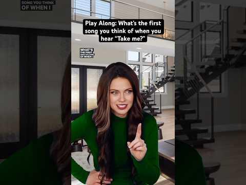 Play Along: What’s the first song you think of when you hear “Take me?” #nostalgia #millennials