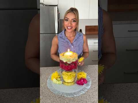 Easy table decoration idea ❤️ #flowers #decor #shorts #short #flower #garden #gardening #tips #tip