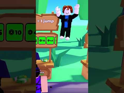 1 Robux = 1 Jump 🦘 #shorts #roblox #plsdonate