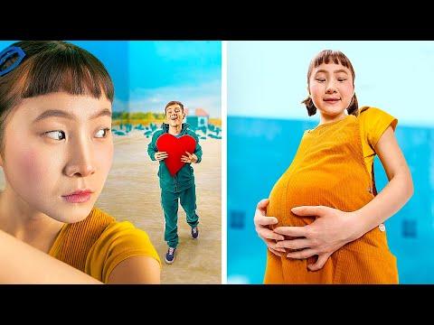 내 여자친구는 오징어 게임의 인형이에요! 현실의 오징어 게임!