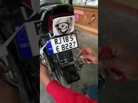 Splendor bike brack light full modify #no1naveenbike165 #naveenbikefeatures #automobile