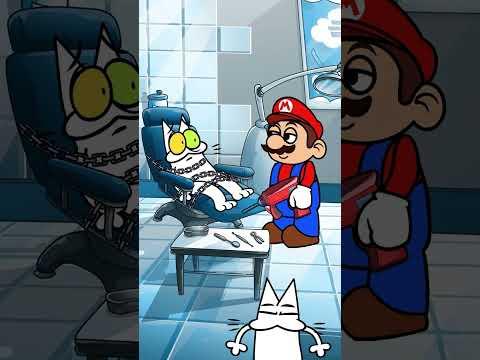 What to do if you have worms in your teeth 🦷🐛 | Pet reacts #shorts #dentist #spongebob #boogytoons