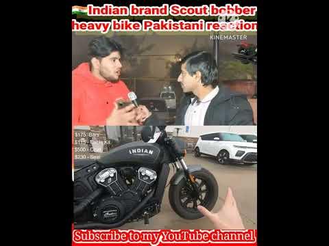 🇮🇳Indian brand Scout bobber bike 🇵🇰pakistani reaction