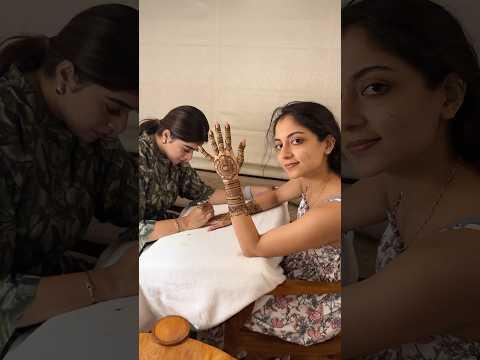 Mehendi Done 🤎 | Ishaani Krishna.