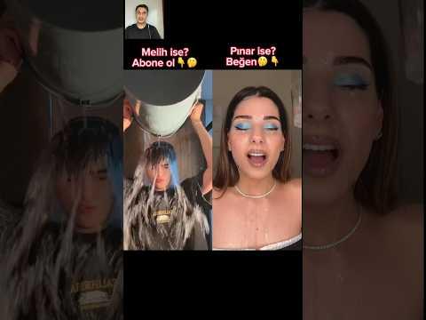 Kim iyi Yapmış? Melih Yıldırım Pınar Bilir   Yeni TikTok Geçiş  Videosu Billie Eilish Blue #shorts