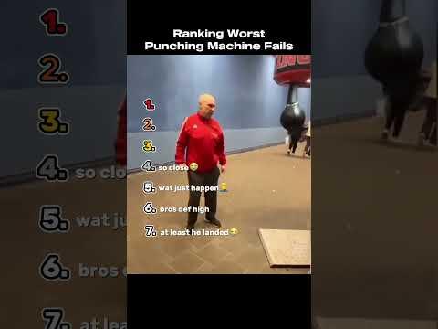 Ranking The Worst Punching Machine Fails