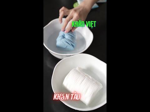 So sánh Khăn nén Việt Nam và Khăn nén Trung Quốc - Chú Tùng Ham Vui