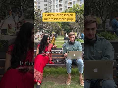 When South Indian meets western pop 👀🔥 with @darinimusic #holiholi #tamil #darini #ericandmani