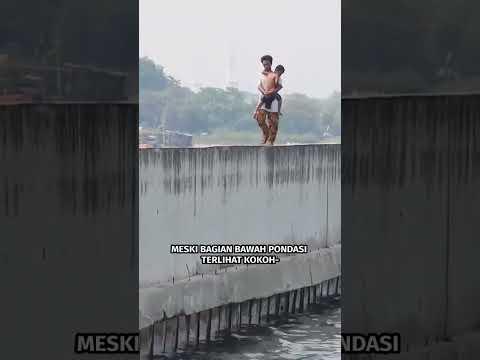 Jakarta Menuju Ancaman Tenggelam karena Perubahan Iklim Ekstrem #shorts