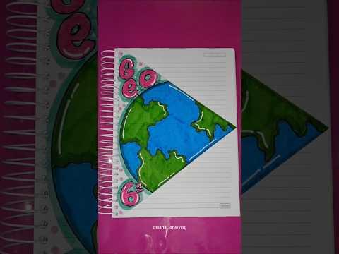 Prato vira um planeta nessa capa de Geografia