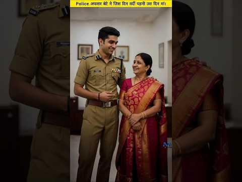 Police अफसर बेटे ने जिस दिन वर्दी पहनी उस दिन मां.😱 #facts  #ips #ipsmotivation #shortsfeed #shorts