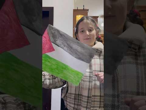 تحدي رسم الاعلام علم فلسطين