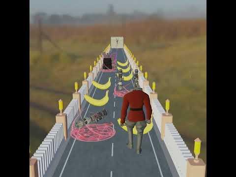 Oh no, Titanspeaker  has turned into a banana  #skibiditoilet #cameraman #dafuqboom #banana