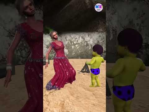 ডাইনির ছেলে সবাইকে পাথর বানিয়ে দিতেছে 😱#cartoon #cartoonshorts #shortsfeed