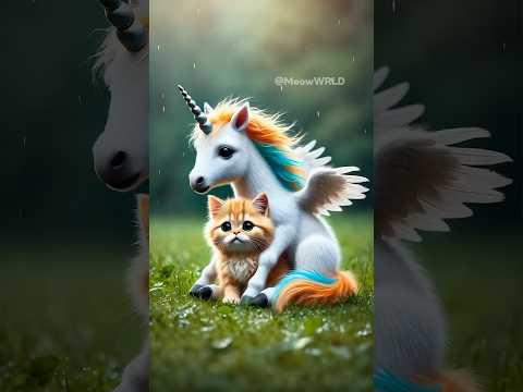 Unicorn Cat?! 🦄🙀 #cat #cute #catlover #meow #unicorn