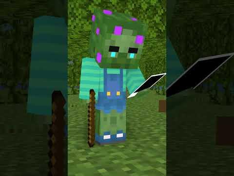 Banished Zombie Boy Became Wolf Friend And Revenge on Zombie Man #shorts