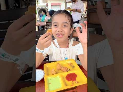 Amaira ke liye samose Jada important  h￼🤣 #shorts #thegeetagurjar