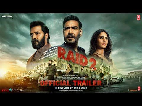 RAID 2 (TRAILER) Ajay D | Riteish D | Vaani K | Raj K | Abhishek P | Kumar M | Bhushan K, Krishan K