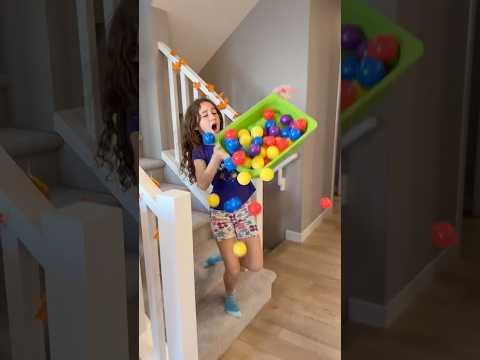 The good kid -Sierra helps Rhia clean up- always help others #shorts