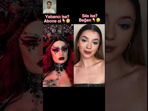 Kim iyi Yapmış? Sıla Dündar  Yabancı  TikTok Geçiş  Videosu Billie Eilish Blue #shorts #tiktok