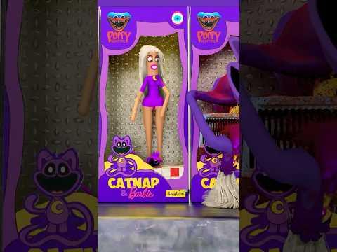 CATNAP vs BARBIE 🙀🤦🏼‍♀️ #poppyplaytime  #catnap #barbie