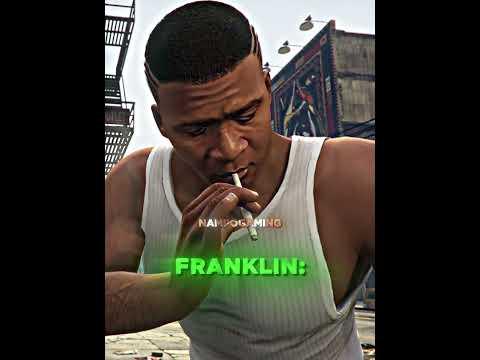 Franklin Is VERY Chill 🤣🗿 #gta #gta5 #grandtheftauto