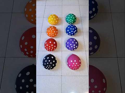 What's your favorite color? Water Balloon Orbeez Popping