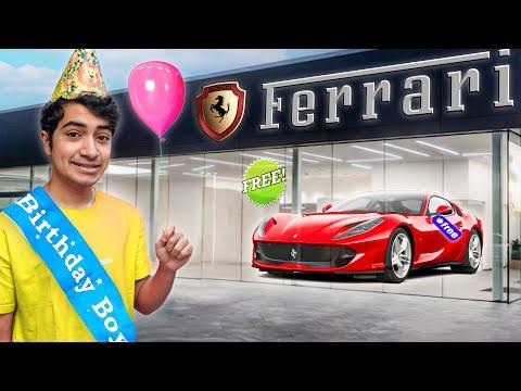 Can I Get A Free Ferrari On My Birthday?