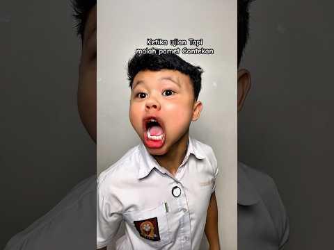 Ketika ujian tapi malah pamer contekan #ardikatamps #comedy