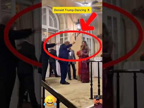 Donald Trump Dancing 🕺🤩 #donaldtrump #trumpnews #trump #shorts #viralshort #funny #dancing #usa