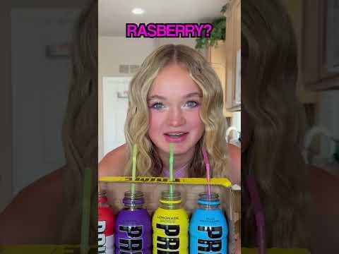 Rowdy SIS Does the PRIME CHALLENGE! Guess The PRIME FLAVOR! #shorts