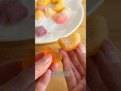 Trying the Viral Frozen Gummy Recipe…again 😫 #gummy #gummies #candy