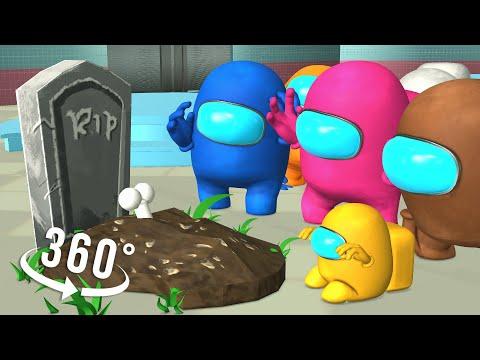 Among Us 360 VR: RIP Dad Killed By Impostor Sad Story | ACGame Animations