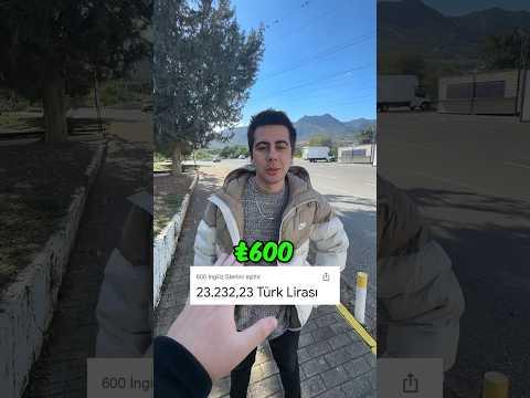 Aylık Ne Kadar Kira Ödüyorsun? - £600📍KIBRIS #shorts
