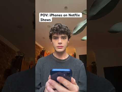POV: IPhones on Netflix Shows #shorts