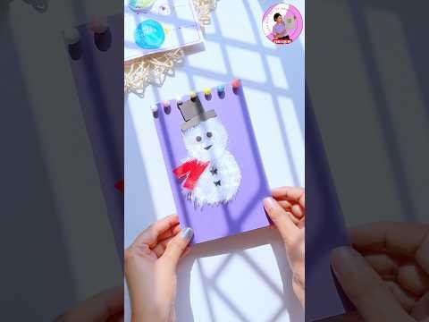 Easy card making ideas for kids 🔥#shorts#diy#kidscraft#youtubeshorts#cardmaking#ytshort#christmas