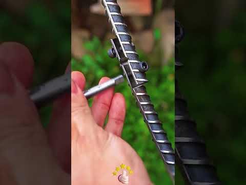 Self - made adjustable tapping handle- Good tools and machinery can quickly improve work efficiency