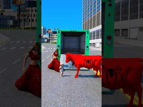 GTA V BABY SAVING HOLY COW #shorts | GERINGG