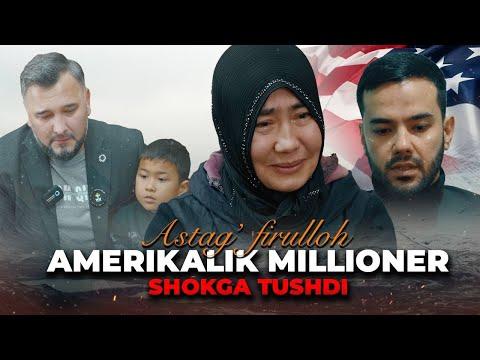 Sardor Rahimxon- Amerikalik Millioner SHOKGA TUSHDI, ASTAG’FIRULLOH.