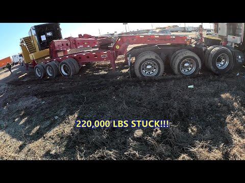 ROTATOR V.S. HEAVY HAUL!!!  220,000 LBS STUCK!!!