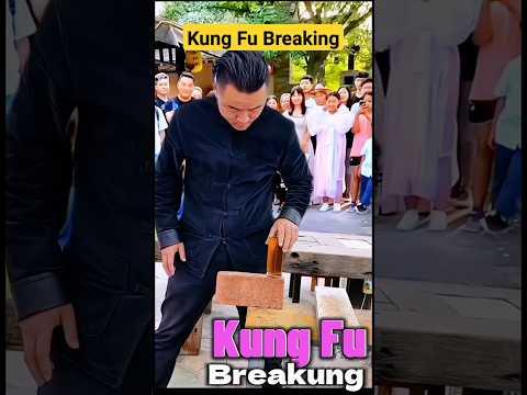 One Inch Kung Fu Breaking | Iron Hand Practice  #youtubeshorts #shortvideo #martialarts #ironman