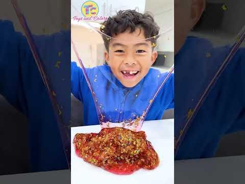 Ben & Andrea's Sticky Slime Mess Clean Up Adventure!
